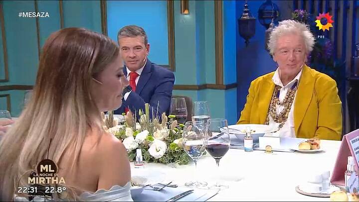 Evangelina conto parte de su regreso al pais