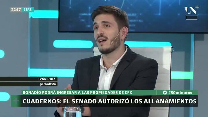 Diego Cabot: 'La justicia sospecha que la plata llegaba hasta Néstor y Cristina'