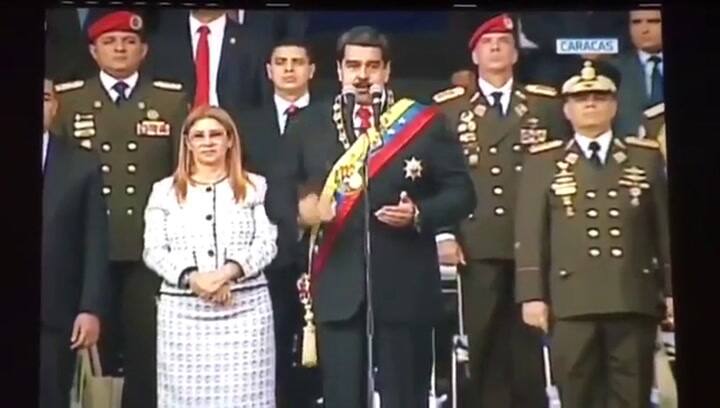 Maduro denunció un atentado en su contra - Fuente: Twitter