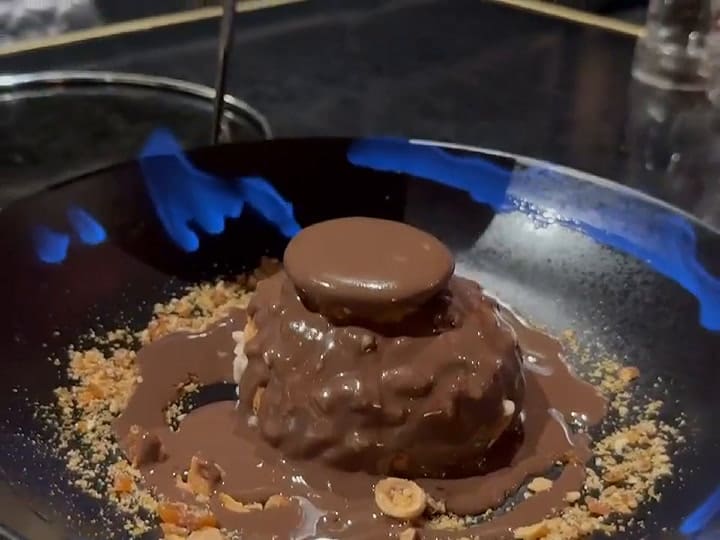 El delicioso postre que degustaron Antonela Roccuzzo, Thiago, Mateo y Cirro Messi en París