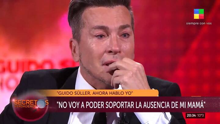 Guido Süller se quebró al recordar a su madre y reveló por qué nunca la visitó al cementerio