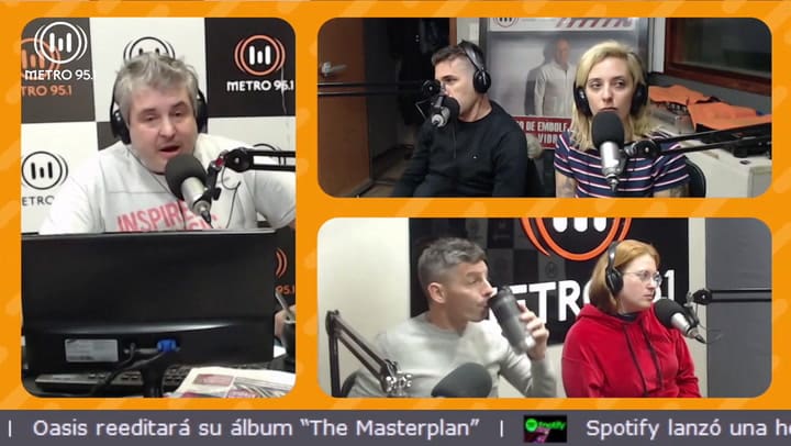 El llanto de Gabriel Schultz al despedirse de su programa de radio Metro