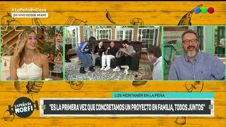 Evaluna Montaner apareció en una entrevista con una camiseta de Boca Juniors