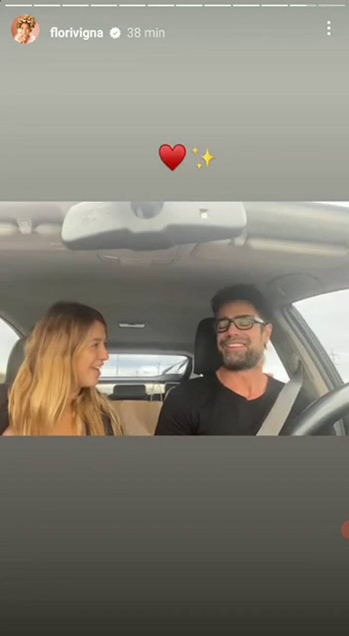 Luciano Castro y Flor Vigna
