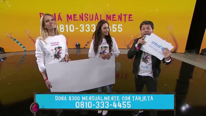 Messi donó más de 4 millones de pesos para Unicef Argentina - Fuente: Eltrece