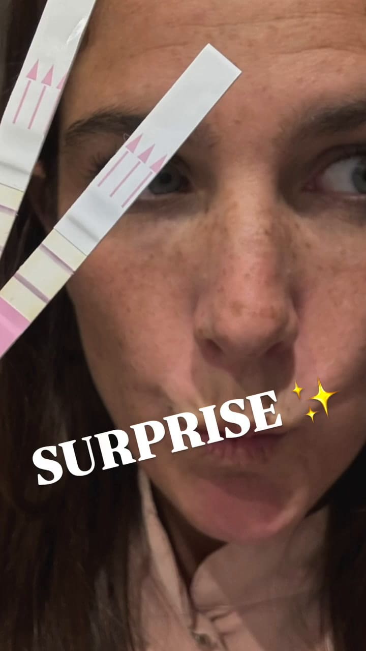 El video con el que Juana Repetto anunció su embarazo