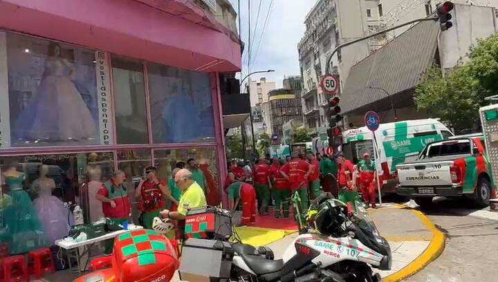 El operativo del SAME