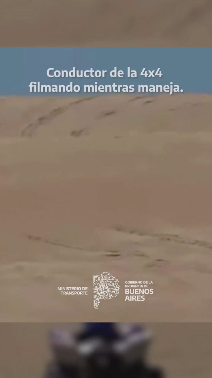 (GIF) Descontrol en Pinamar: le quitaron la licencia de conducir a un empresario de Pilar por incumplir normas de tránsito