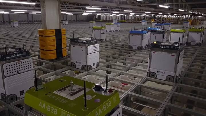 Estos robots te arman el pedido del supermercado en 5 minutos