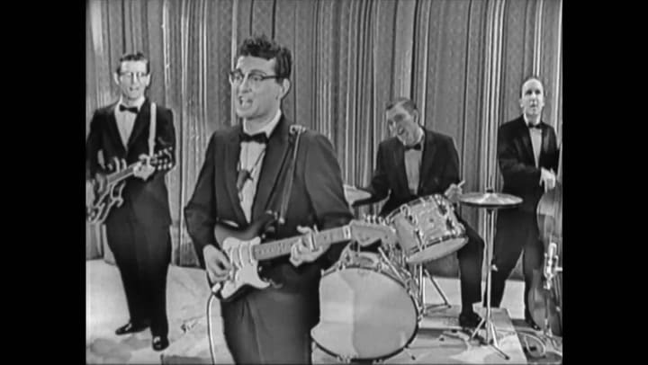 Buddy Holly & The Crickets That'll Be The Day On The Ed Sullivan Show