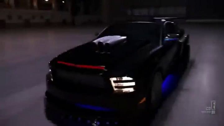 Apertura del reboot de El auto fantástico, de 2008