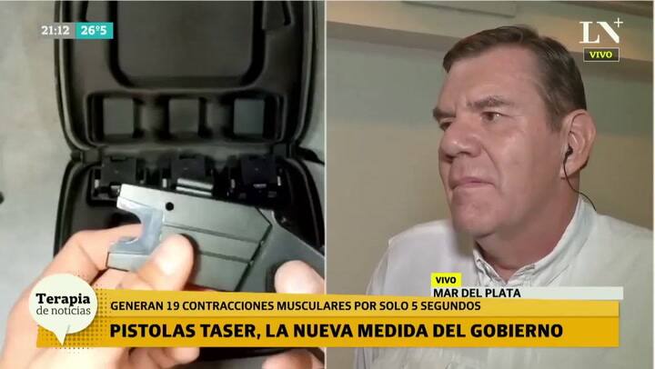 Guillermo Montenegro: 'Con las pistolas Taser se está tratando de cuidar la vida de las personas'