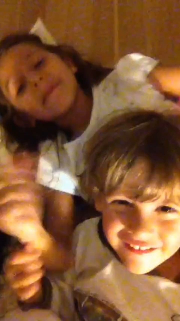 Pampita recordó a su hija Blanca