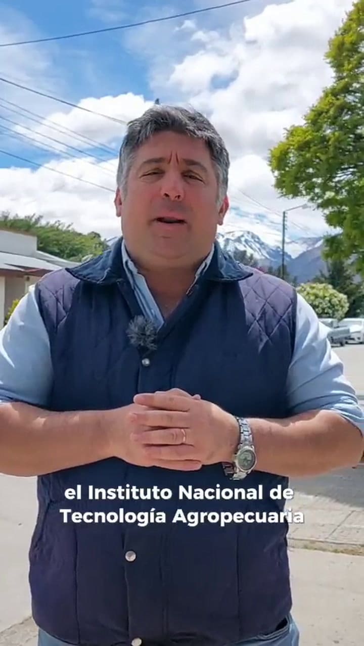 El Presidente Del Inta, Mariano Garmendia