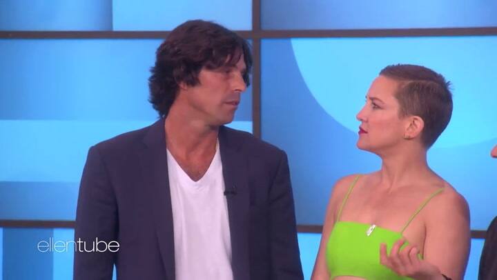 Nacho Figueras, Ellen y Kate Hudson juena al Champong