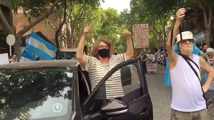 Marcha 8N en Mendoza : Crédito: Marcelo Aguilar