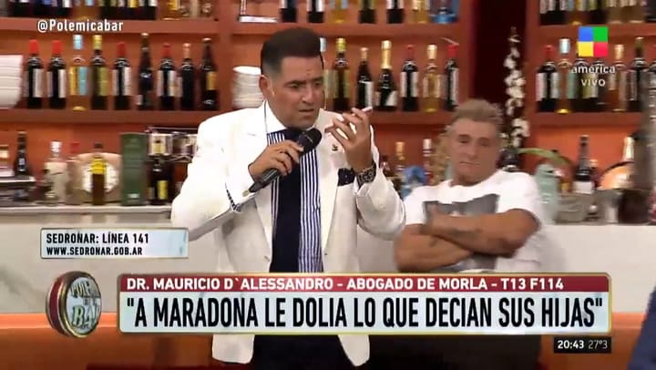 Claudia Villafañe habló de los audios de Maradona y cruzó a Rocío Oliva - Fuente: América TV