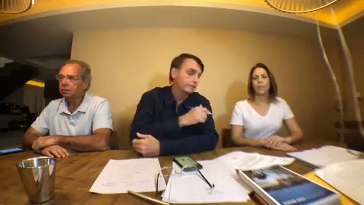 El discurso de Bolsonaro tras su victoria en la primera vuelta electoral - Fuente: YouTube