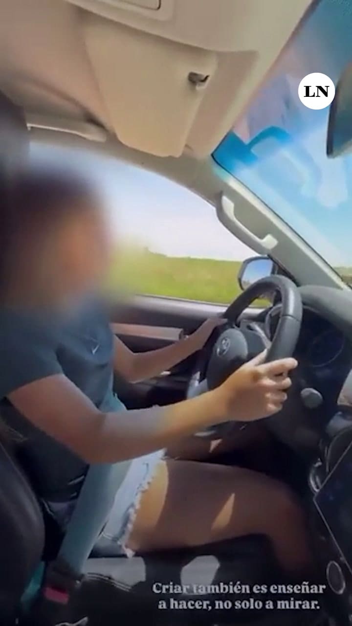 Imprudencia al volante: la hija de 12 años de El Polaco manejó en la ruta y generó una ola de repudio