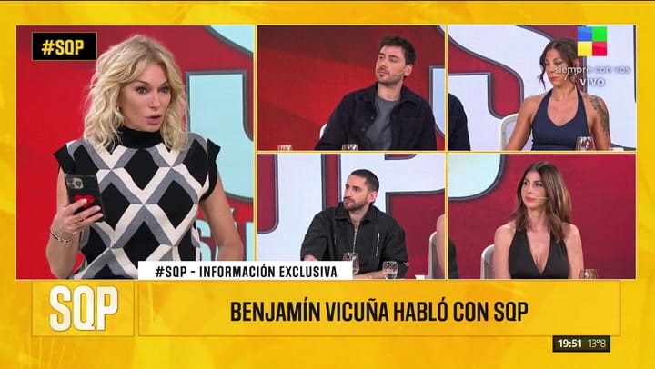Yanina Latorre contó los detalles del acuerdo entre Benjamín Vicuña y China Suárez