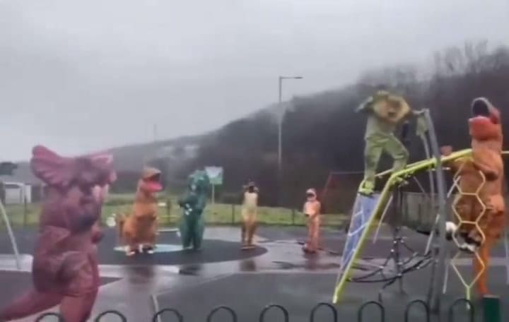 Recreación Jurassic Park