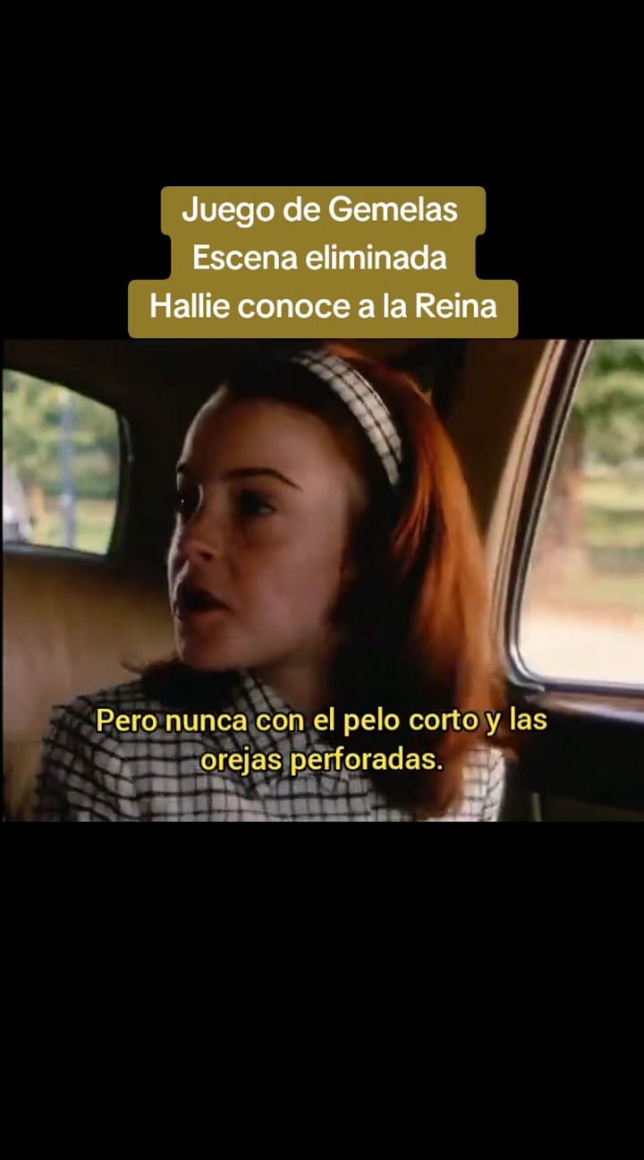 La escena eliminada de Juego de Gemelas
