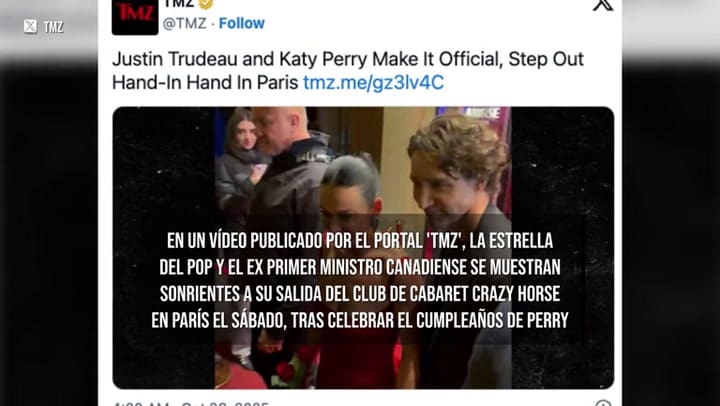 Katy Perry y Justin Trudeau oficializan su romance