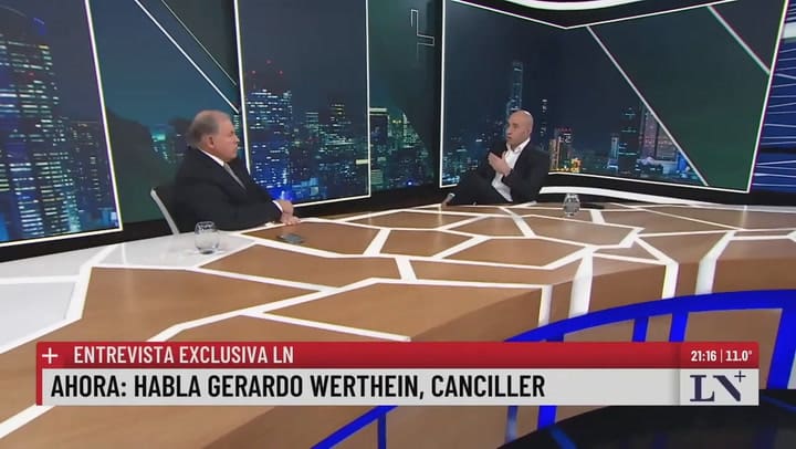 "La reunión Milei-Trump ocurrirá pronto": Gerardo Werthein, mano a mano con Esteban Trebucq
