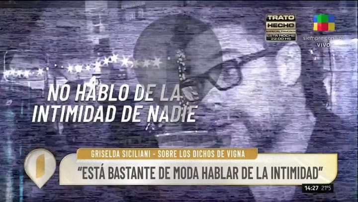 El contundente mensaje de Siciliani sobre las declaraciones de Vigna