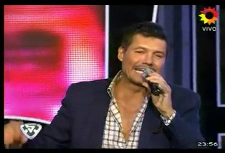 Tyson salió a la pista de ShowMatch (Canal 13)