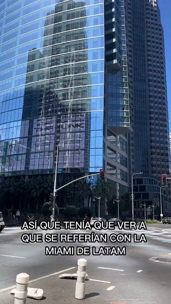 Un Tiktoker presumió a la ciudad de Latinoamérica que es comparada con Miami