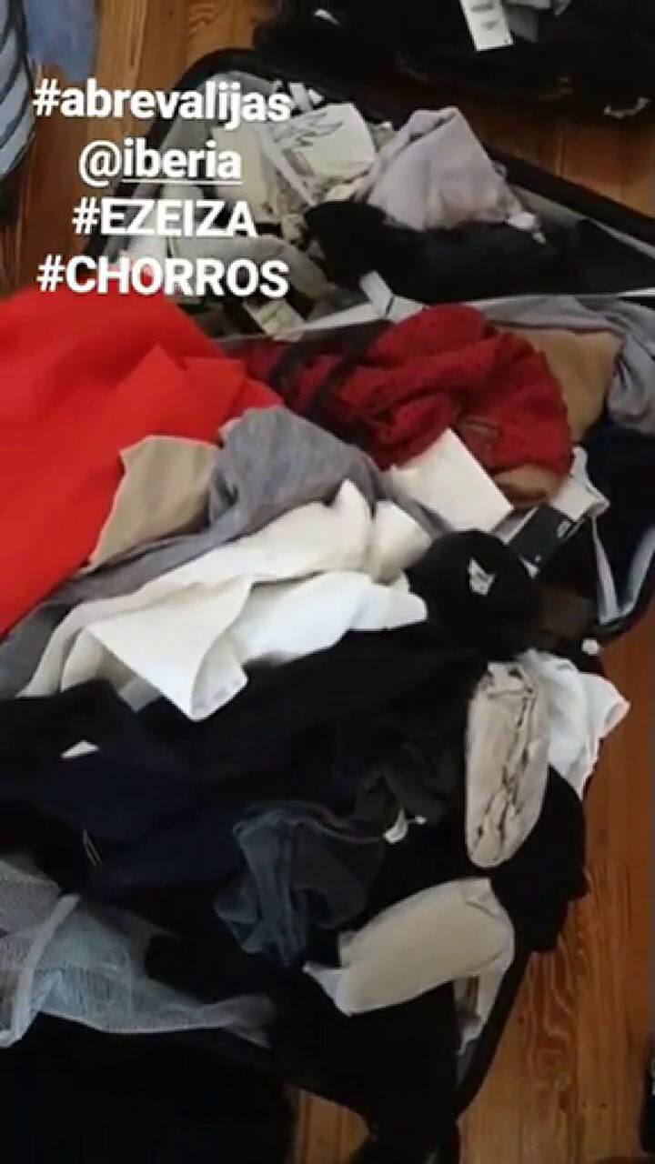 Andrea Frigerio expresó su indignación a través de videos en Instagram stories - Fuente: Instagram