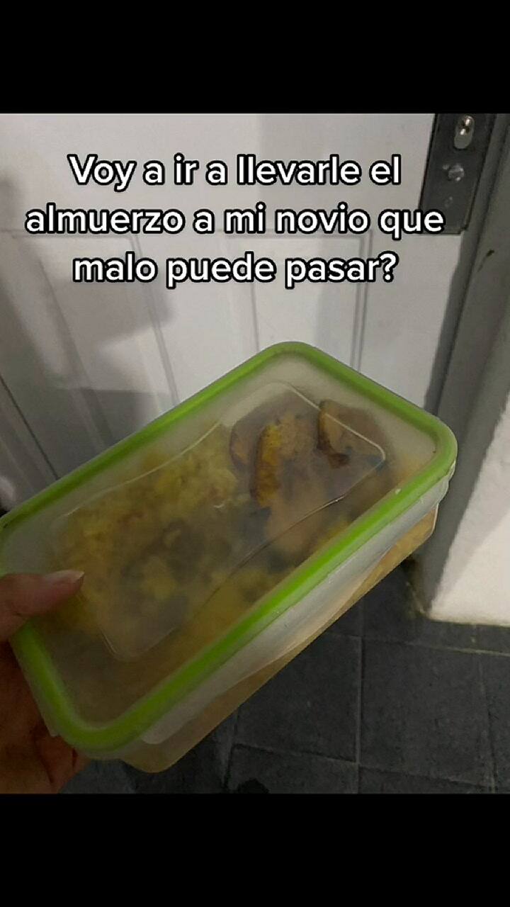 Le llevó la comida a su novio y se encontró con una terrible sorpresa
