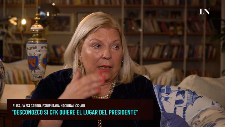 HDOC LILITA CARRIO 'La gente tiene que ir a votar'