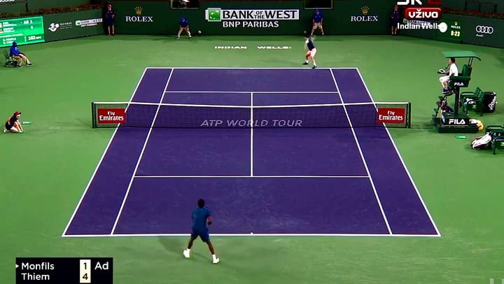 Gael Monfils - Top 10 tiros donde lo hace parecer fácil