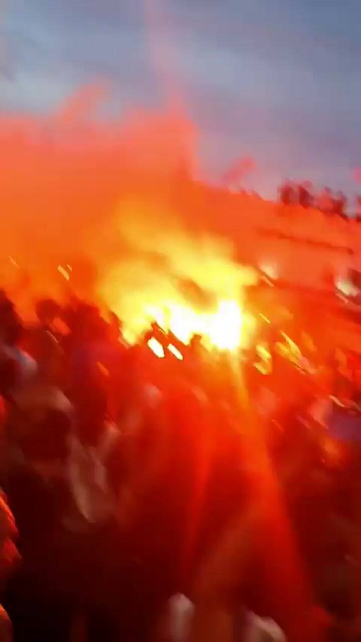 Los hinchas argentinos invadieron Miami en la previa de la final contra Colombia