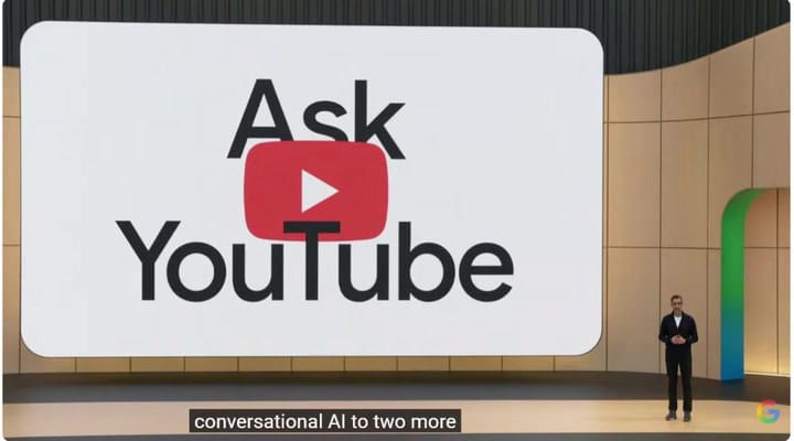 Google I/O 2026: así funciona Ask YouTube