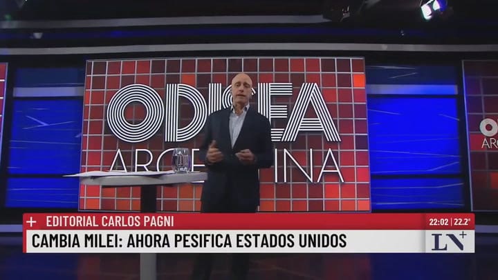 Cambia Milei: ahora pesifica Estados Unidos. El editorial de Carlos Pagni en Odisea Argentina