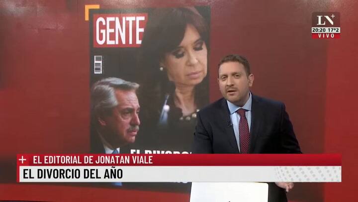 El divorcio del año. El editorial de Jonatan Viale.