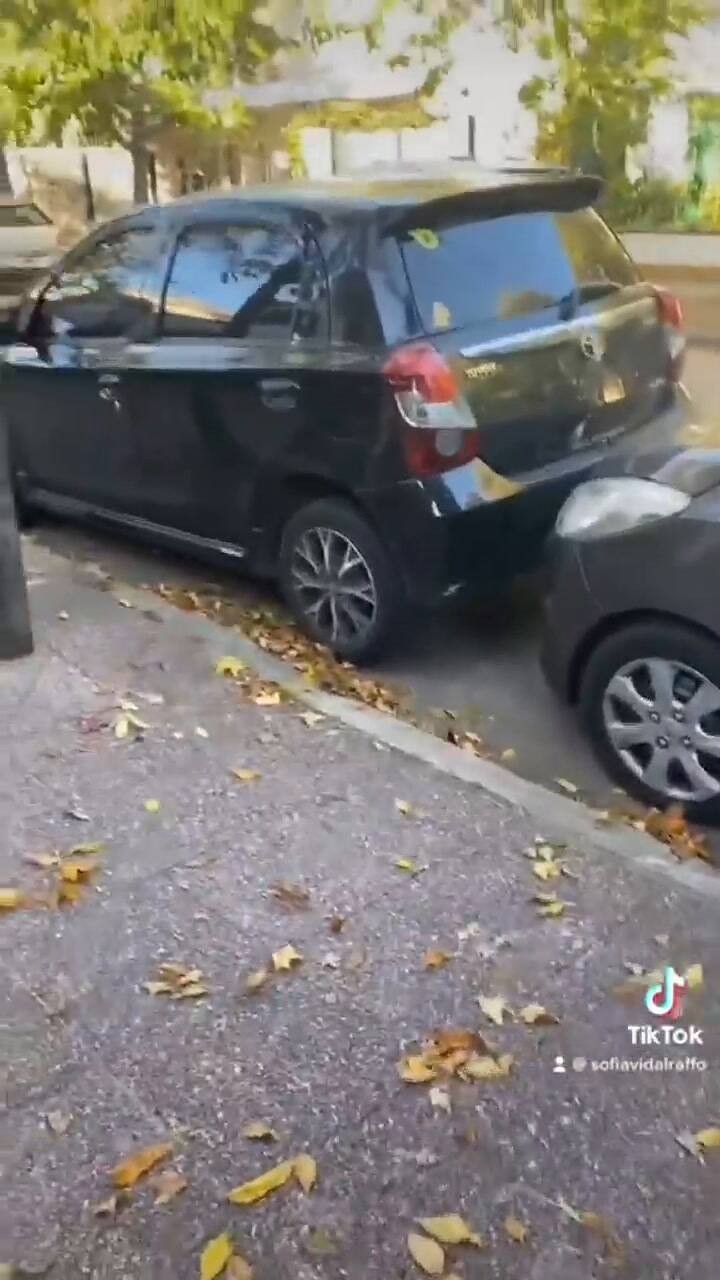 Estacionó en un lugar prohibido y el cartel que le dejaron se viralizó