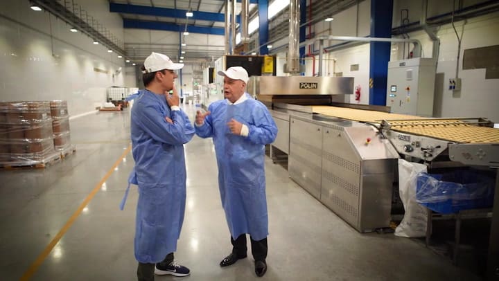 Hugo Basilotta con José del Rio en Hacedores que inspiran