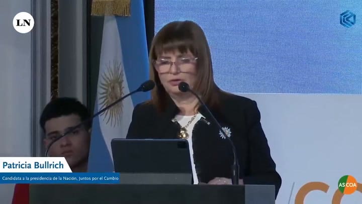 Patricia Bullrich rechazó el ingreso de la Argentina a los Brics