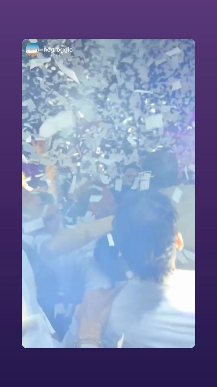 El alocado festejo de Schwartzman y Euge de Martino