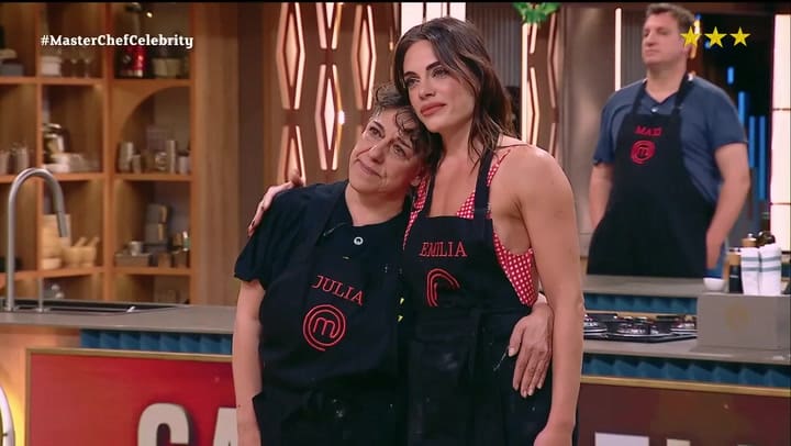 Julia Calvo fue eliminada de MasterChef Celebrity