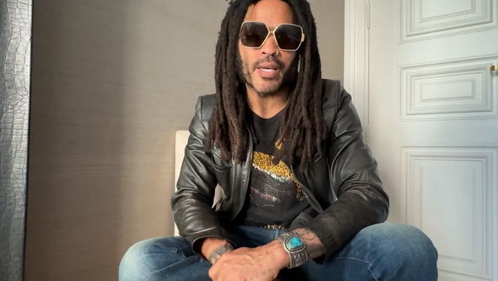 El saludo de Lenny Kravitz a sus fans argentinos