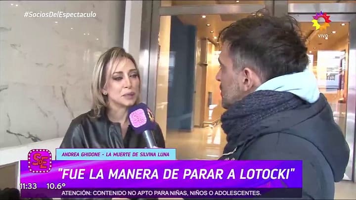 Andrea Ghidone reveló el problema que tuvo en su cuerpo tras ser intervenida por Aníbal Lotocki
