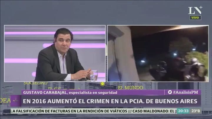 Aumentaron los índices de inseguridad en Buenos Aires