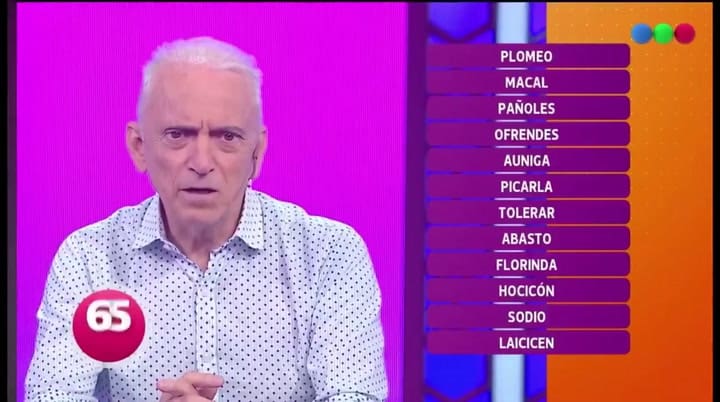 La fallida performance de Walter Nelson en el programa Pasapalabra