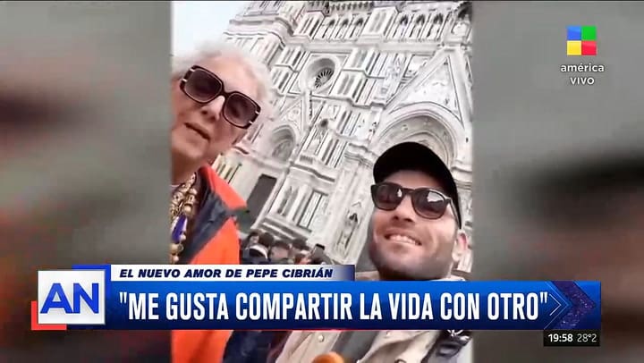 Pepe Cibrian mostro a su nuevo novio a un ano y medio de su boda con Nahuel