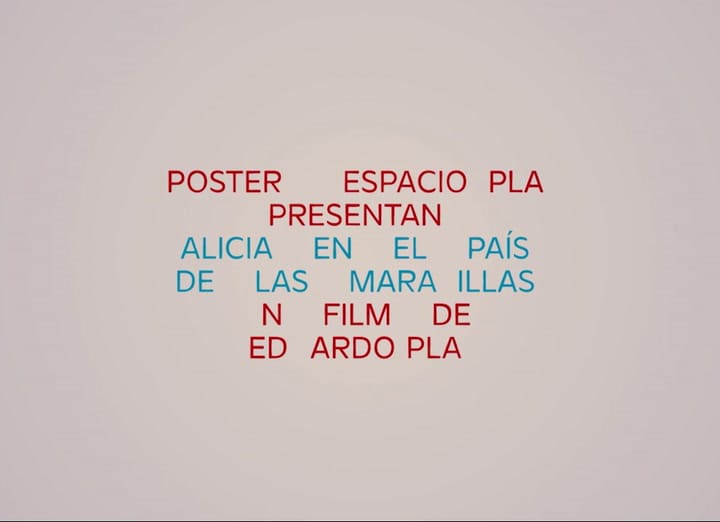 Trailer de Alicia en el País de las Maravillas, dirigida por Eduardo Pla